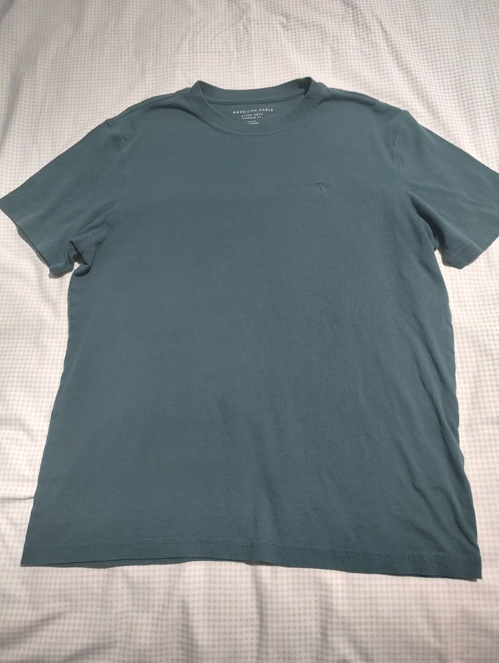 American Eagle Outfitters Men’s Short Sleeve Crew Tee - Hunter Green